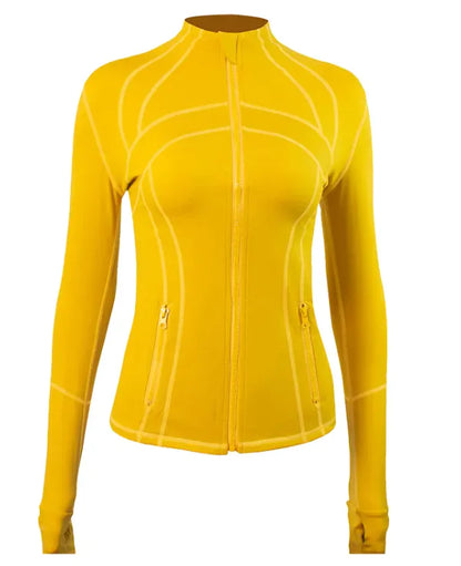 Slim Fit High-Elastic Fitness Jacket